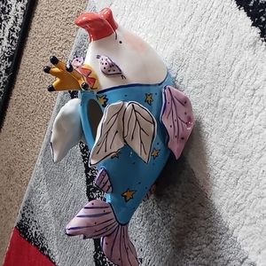 Fairy Cod Mother Teapot Collectible Decorative Diane Artware Kitchen Décor